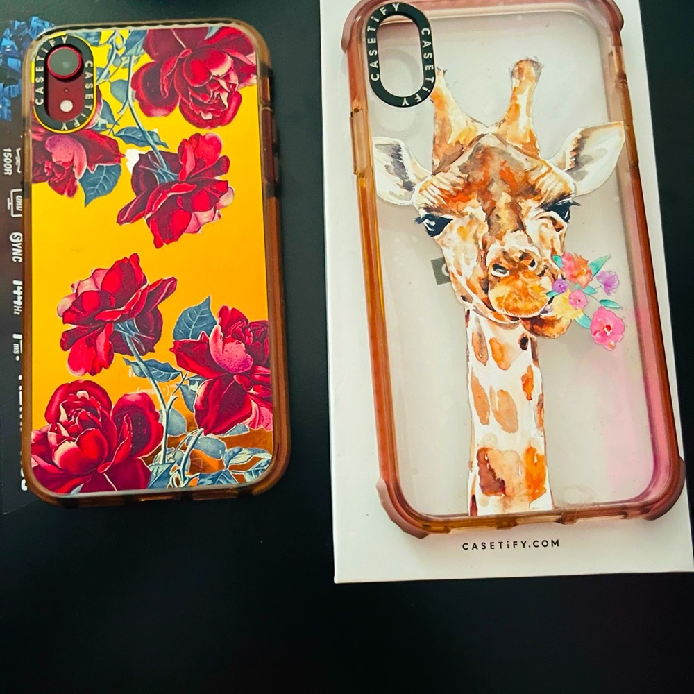CASTIFY IPhone XR phone cases . Barely used.